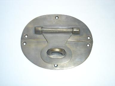 Brass Door Lock Code Q.020 long 127mm wide 102mm